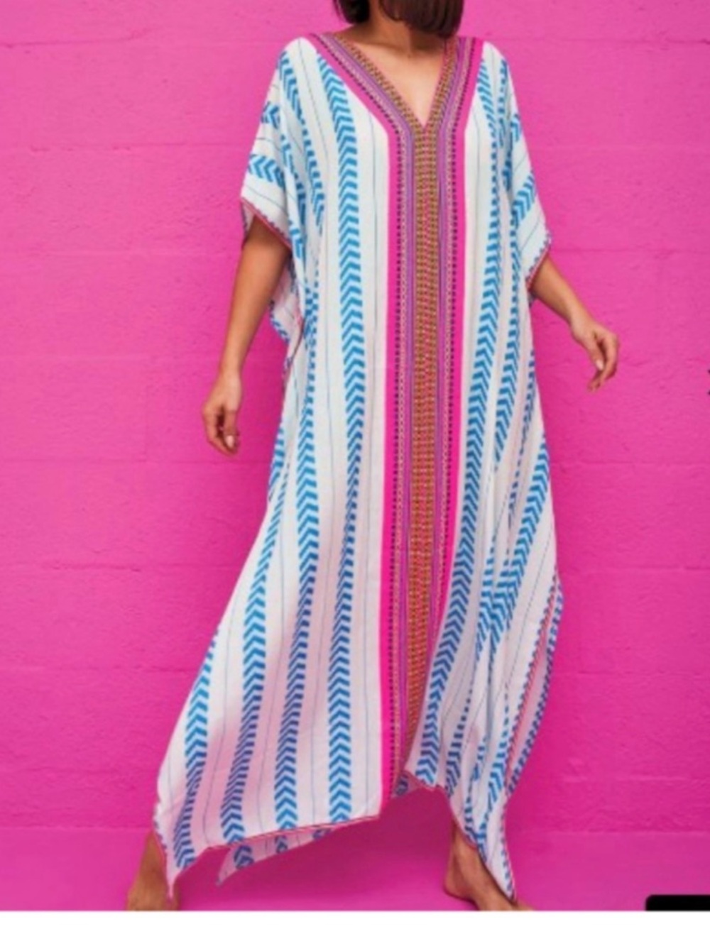 Pitusa Thobe Caftan - Light Blue NWT